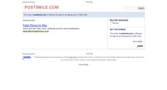 Desktop Screenshot of postsmile.com